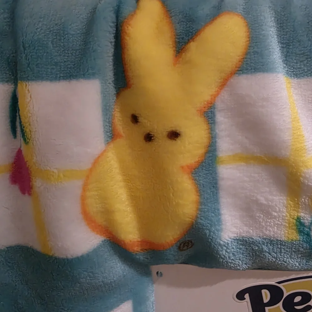 Peeps Easter Plush Throw Blanket -NWT